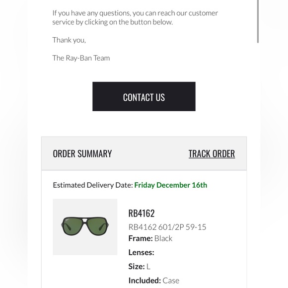 Ray-Ban - Pilot Style Polarized Sunglasses. Brand new, never worn. - Picture 9 of 11